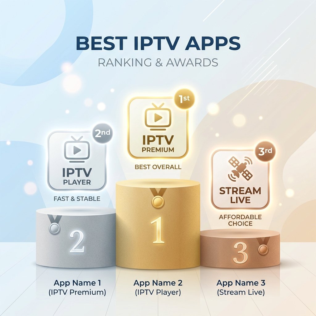Capa Melhores Apps IPTV